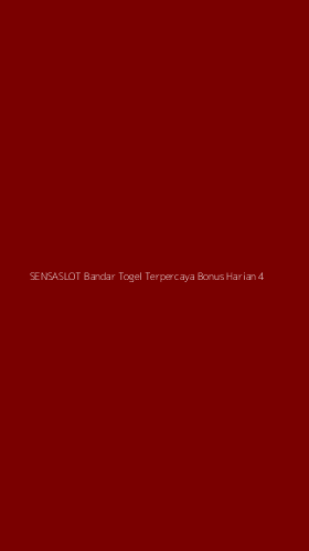 Tampilan Antarmuka Aplikasi Sensaslot Bandar Togel Terpercaya Bonus Harian - 4