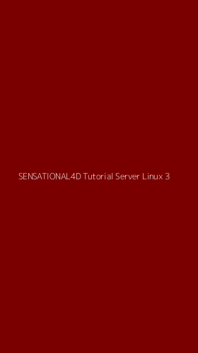Tampilan Antarmuka Aplikasi Sensational4d Tutorial Server Linux - 3