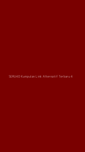 Tampilan Antarmuka Aplikasi Seru4d Kumpulan Link Alternatif Terbaru - 4