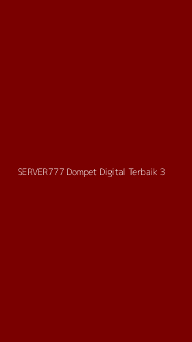 Tampilan Antarmuka Aplikasi Server777 Dompet Digital Terbaik - 3