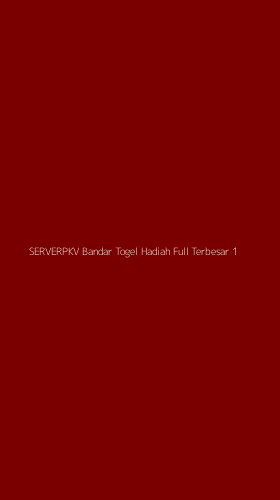 Tampilan Antarmuka Aplikasi Serverpkv Bandar Togel Hadiah Full Terbesar - 1
