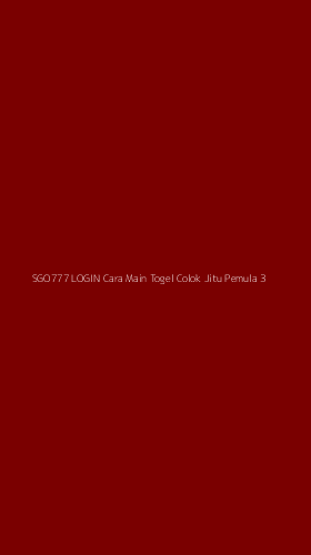 Tampilan Antarmuka Aplikasi Sgo777 Login Cara Main Togel Colok Jitu Pemula - 3