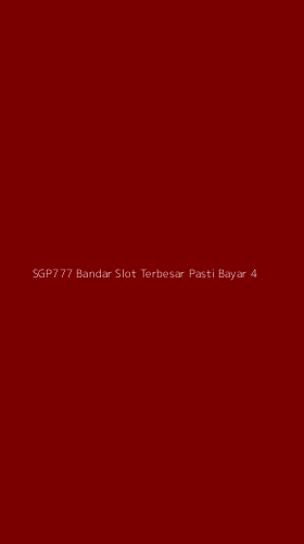 Tampilan Antarmuka Aplikasi Sgp777 Bandar Slot Terbesar Pasti Bayar - 4