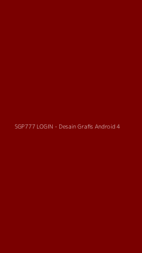 Tampilan Antarmuka Aplikasi SGP777 LOGIN - Desain Grafis Android - 4