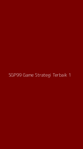 Tampilan Antarmuka Aplikasi Sgp99 Game Strategi Terbaik - 1