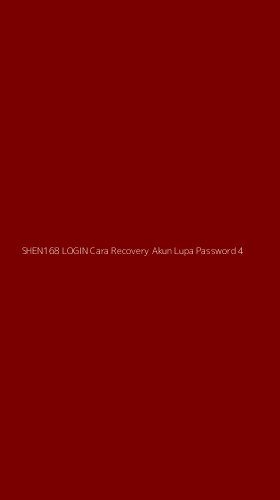 Tampilan Antarmuka Aplikasi Shen168 Login Cara Recovery Akun Lupa Password - 4