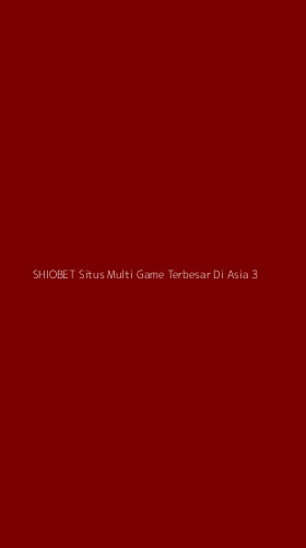 Tampilan Antarmuka Aplikasi Shiobet Situs Multi Game Terbesar Di Asia - 3