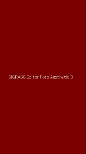 Tampilan Antarmuka Aplikasi Sigra88 Editor Foto Aesthetic - 3