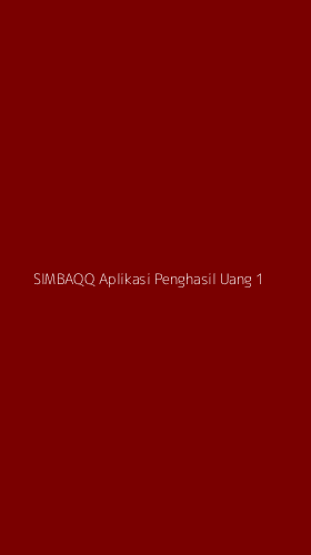 Tampilan Antarmuka Aplikasi Simbaqq Aplikasi Penghasil Uang - 1