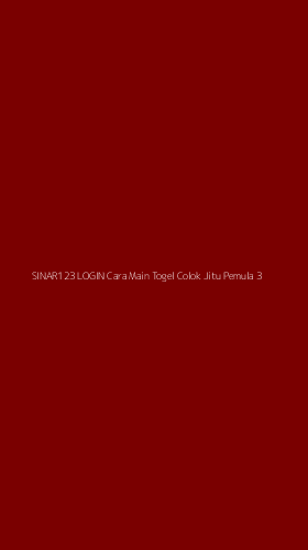 Tampilan Antarmuka Aplikasi Sinar123 Login Cara Main Togel Colok Jitu Pemula - 3
