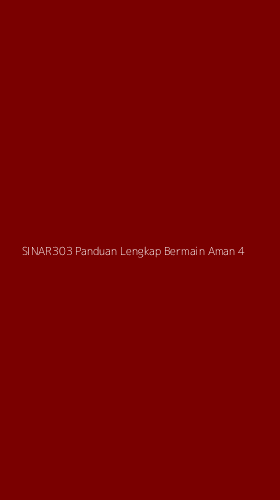 Tampilan Antarmuka Aplikasi Sinar303 Panduan Lengkap Bermain Aman - 4