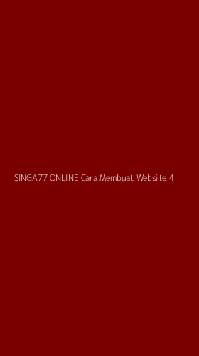 Tampilan Antarmuka Aplikasi Singa77 Online Cara Membuat Website - 4