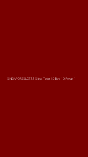 Tampilan Antarmuka Aplikasi Singaporeslot88 Situs Toto 4d Bet 10 Perak - 1