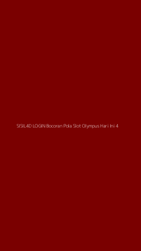 Tampilan Antarmuka Aplikasi Sisil4d Login Bocoran Pola Slot Olympus Hari Ini - 4