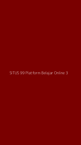 Tampilan Antarmuka Aplikasi Situs 99 Platform Belajar Online - 3