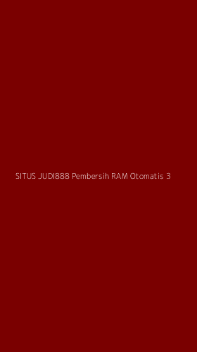 Tampilan Antarmuka Aplikasi Situs Judi888 Pembersih Ram Otomatis - 3