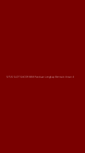 Tampilan Antarmuka Aplikasi Situs Slot Gacor 888 Panduan Lengkap Bermain Aman - 4
