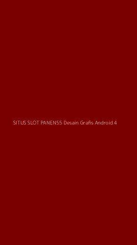 Tampilan Antarmuka Aplikasi Situs Slot Panen55 Desain Grafis Android - 4