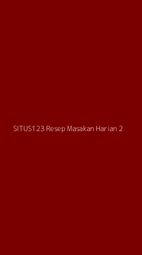 Tampilan Antarmuka Aplikasi Situs123 Resep Masakan Harian - 2