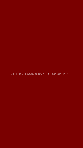 Tampilan Antarmuka Aplikasi Situs188 Prediksi Bola Jitu Malam Ini - 1