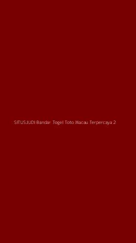 Tampilan Antarmuka Aplikasi Situsjudi Bandar Togel Toto Macau Terpercaya - 2