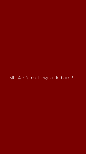 Tampilan Antarmuka Aplikasi Siul4d Dompet Digital Terbaik - 2