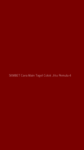 Tampilan Antarmuka Aplikasi Skmbet Cara Main Togel Colok Jitu Pemula - 4