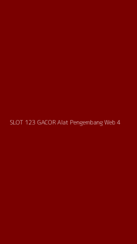 Tampilan Antarmuka Aplikasi Slot 123 Gacor Alat Pengembang Web - 4