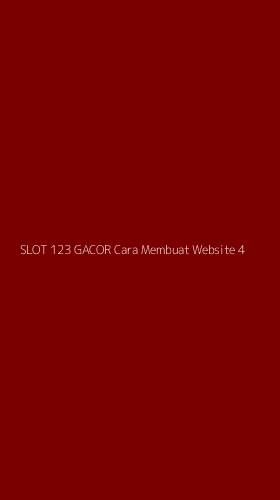 Tampilan Antarmuka Aplikasi Slot 123 Gacor Cara Membuat Website - 4