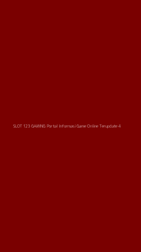 Tampilan Antarmuka Aplikasi Slot 123 Gaming Portal Informasi Game Online Terupdate - 4