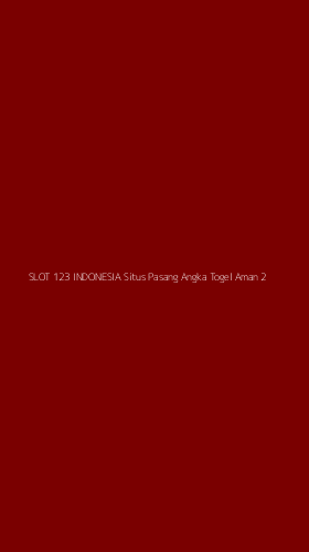 Tampilan Antarmuka Aplikasi Slot 123 Indonesia Situs Pasang Angka Togel Aman - 2