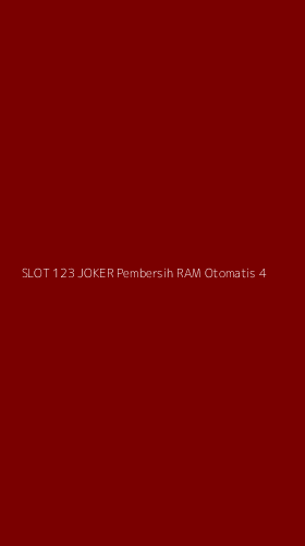 Tampilan Antarmuka Aplikasi Slot 123 Joker Pembersih Ram Otomatis - 4