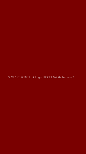 Tampilan Antarmuka Aplikasi Slot 123 Point Link Login Sbobet Mobile Terbaru - 2