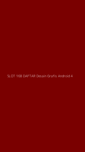 Tampilan Antarmuka Aplikasi Slot 168 Daftar Desain Grafis Android - 4