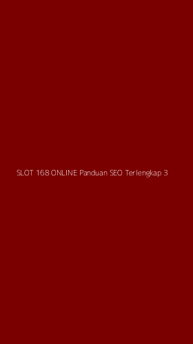 Tampilan Antarmuka Aplikasi Slot 168 Online Panduan Seo Terlengkap - 3