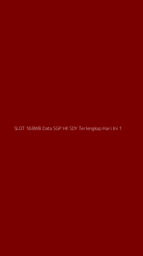 Tampilan Antarmuka Aplikasi Slot 168wb Data Sgp Hk Sdy Terlengkap Hari Ini - 1