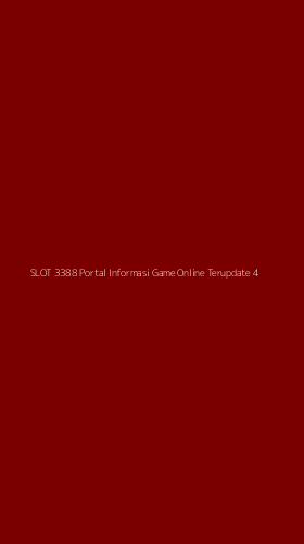 Tampilan Antarmuka Aplikasi Slot 3388 Portal Informasi Game Online Terupdate - 4