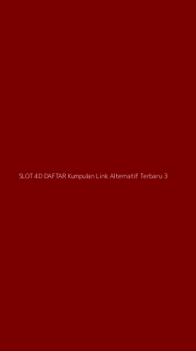 Tampilan Antarmuka Aplikasi Slot 4d Daftar Kumpulan Link Alternatif Terbaru - 3