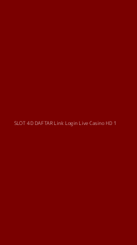 Tampilan Antarmuka Aplikasi Slot 4d Daftar Link Login Live Casino Hd - 1