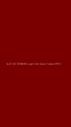 Tampilan Antarmuka Aplikasi Slot 4d Terbaru Login Slot Gacor Tanpa Vpn - 1