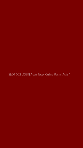 Tampilan Antarmuka Aplikasi Slot 663 Login Agen Togel Online Resmi Asia - 1
