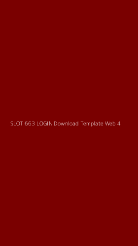 Tampilan Antarmuka Aplikasi Slot 663 Login Download Template Web - 4