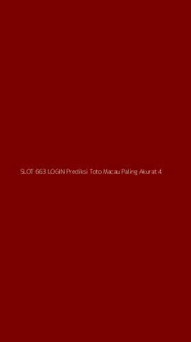 Tampilan Antarmuka Aplikasi Slot 663 Login Prediksi Toto Macau Paling Akurat - 4
