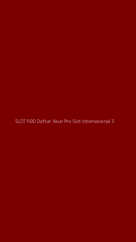 Tampilan Antarmuka Aplikasi Slot 69d Daftar Akun Pro Slot Internasional - 3