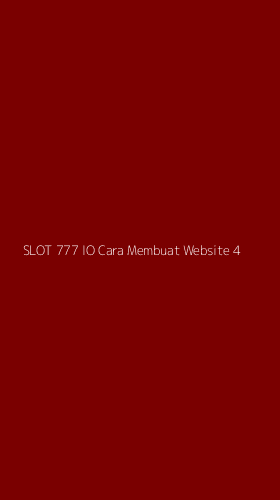 Tampilan Antarmuka Aplikasi Slot 777 Io Cara Membuat Website - 4