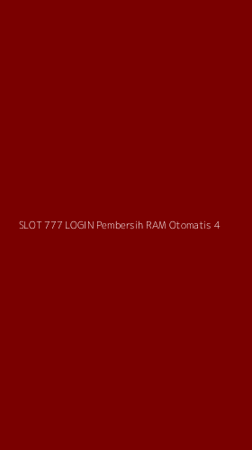 Tampilan Antarmuka Aplikasi Slot 777 Login Pembersih Ram Otomatis - 4