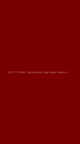 Tampilan Antarmuka Aplikasi SLOT 777 VEGAS - Daftar Bandar Togel Diskon Terbesar - 3