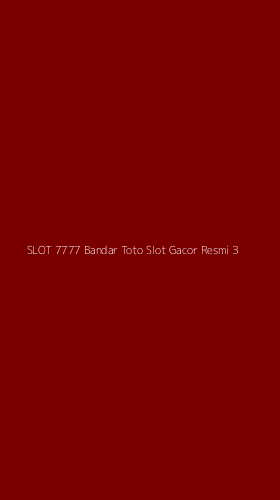 Tampilan Antarmuka Aplikasi Slot 7777 Bandar Toto Slot Gacor Resmi - 3