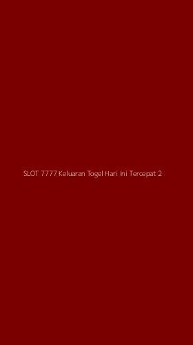 Tampilan Antarmuka Aplikasi Slot 7777 Keluaran Togel Hari Ini Tercepat - 2