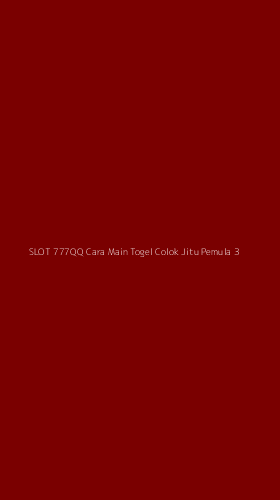 Tampilan Antarmuka Aplikasi Slot 777qq Cara Main Togel Colok Jitu Pemula - 3